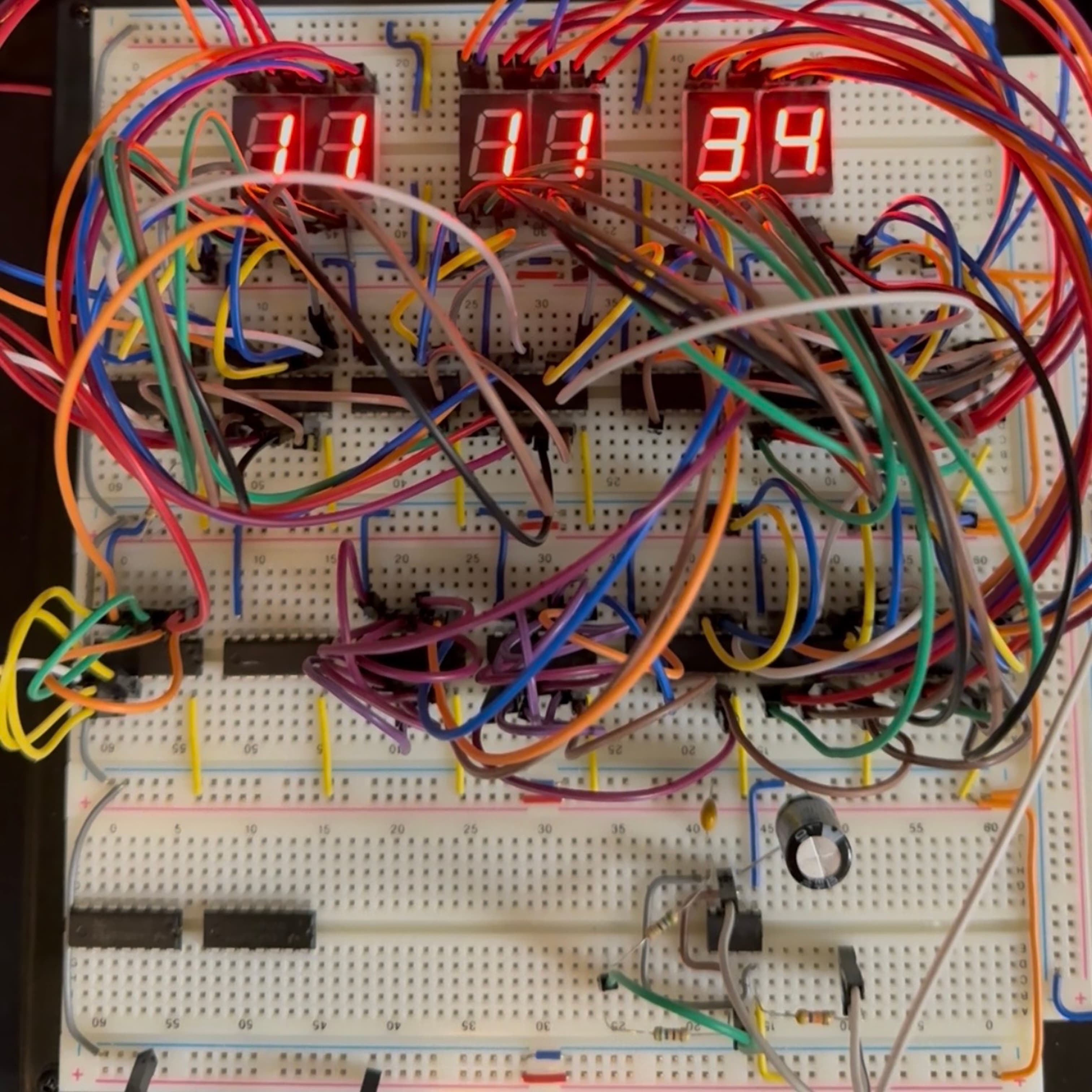 12 Hour Digital Clock